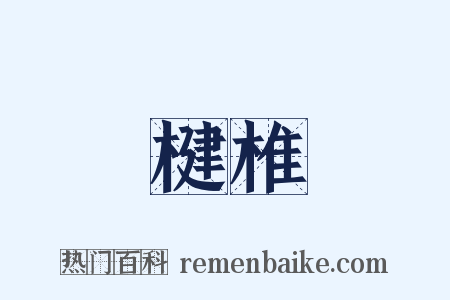 楗椎是什么意思的图片